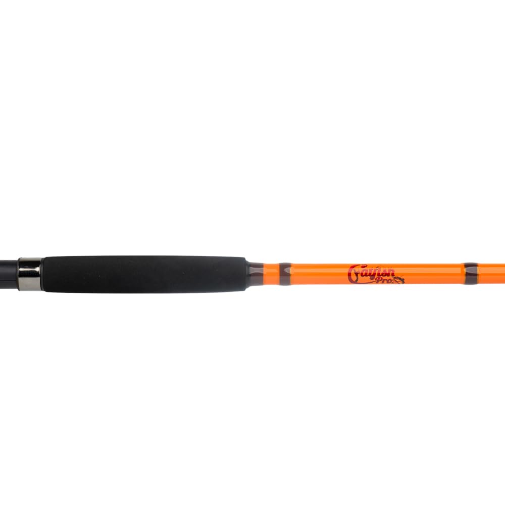 7'6" One-Piece Orange Medium Heavy Action Spinning Fishing Rod S16739