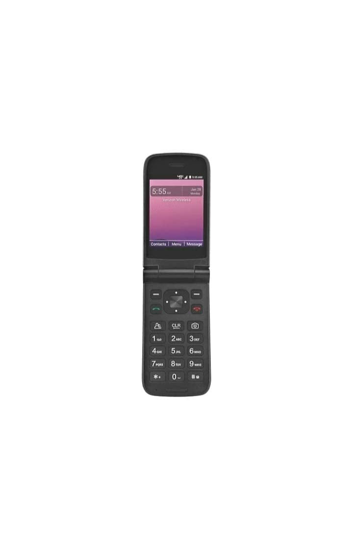 4G LTE 8GB Flip Phone Black C3088