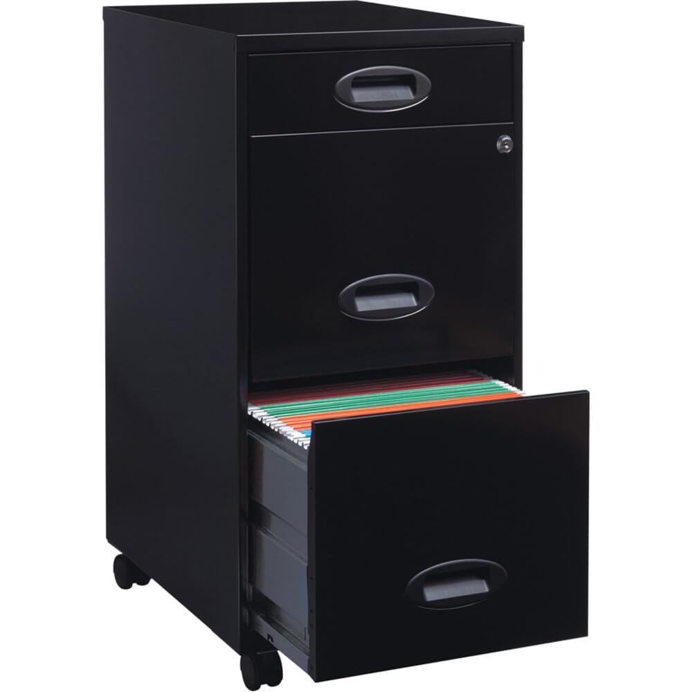 Black 3-Drawer File Cabinet R872