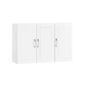 White 3-Door Bathroom Wall Cabinet A462213