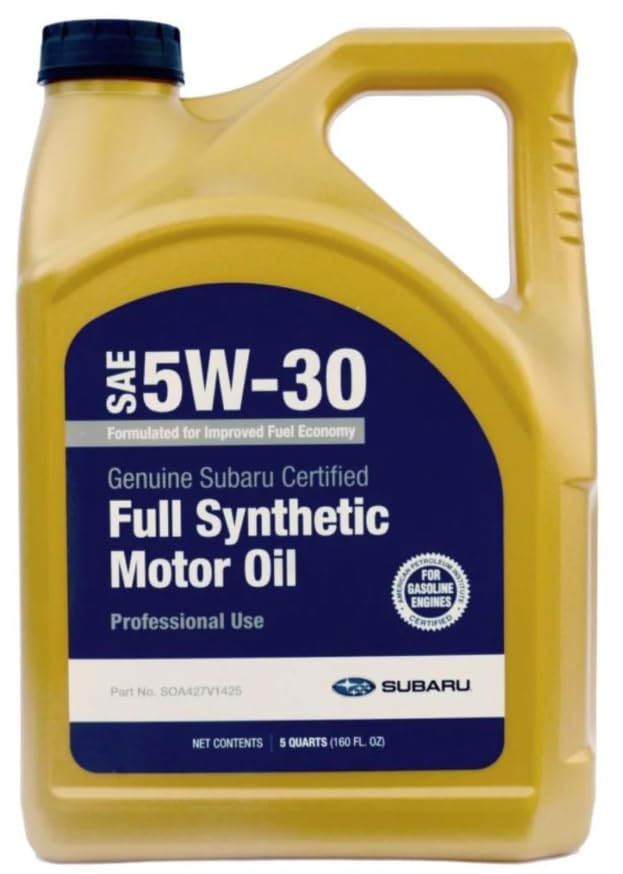 Synthetic 5W-30 Motor Oil 5 Quart Bottle H39084