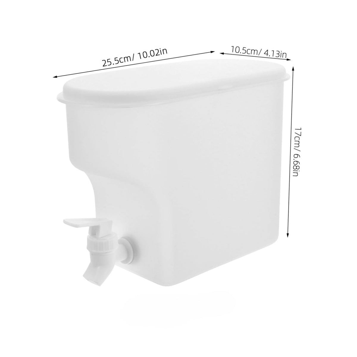 Water Jug with Faucet 3.5L PP Large Capacity M869834