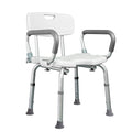Padded Shower Chair with Arms and Back G274065