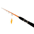 7'6" One-Piece Orange Medium Heavy Action Spinning Fishing Rod S16739