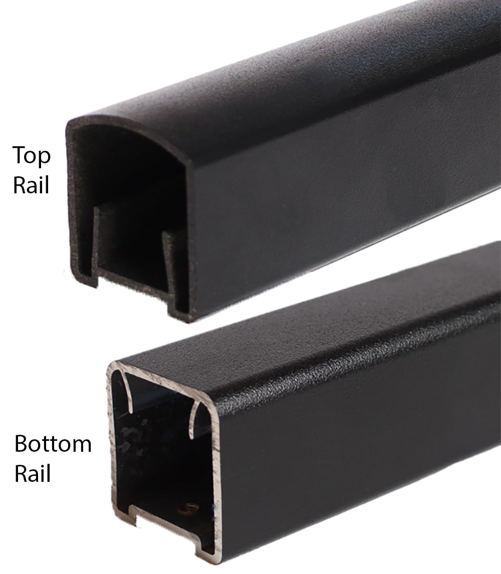 Black Textured Level Rail Kit R474179