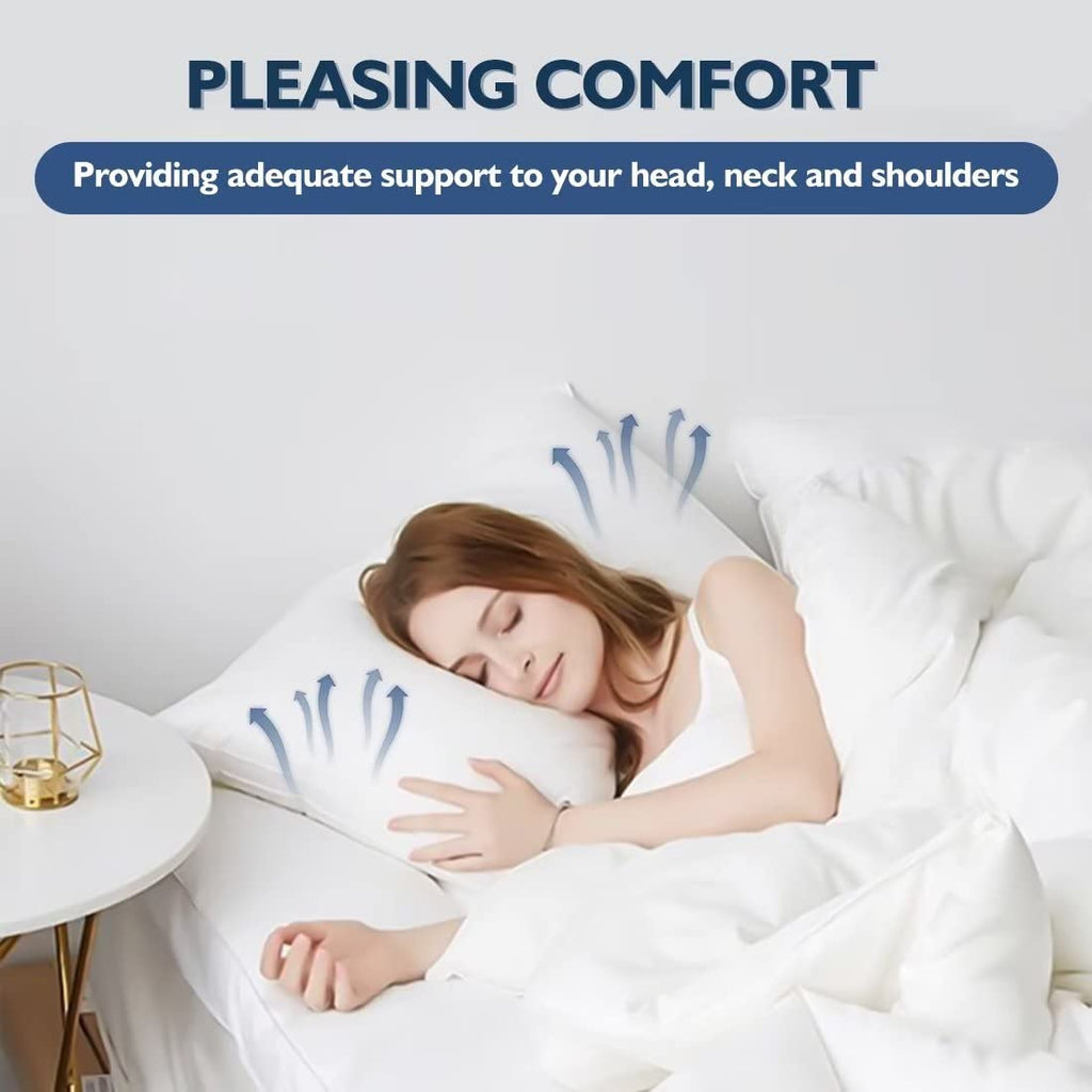 King Size Set of 2 Down Alternative Bed Pillows B264