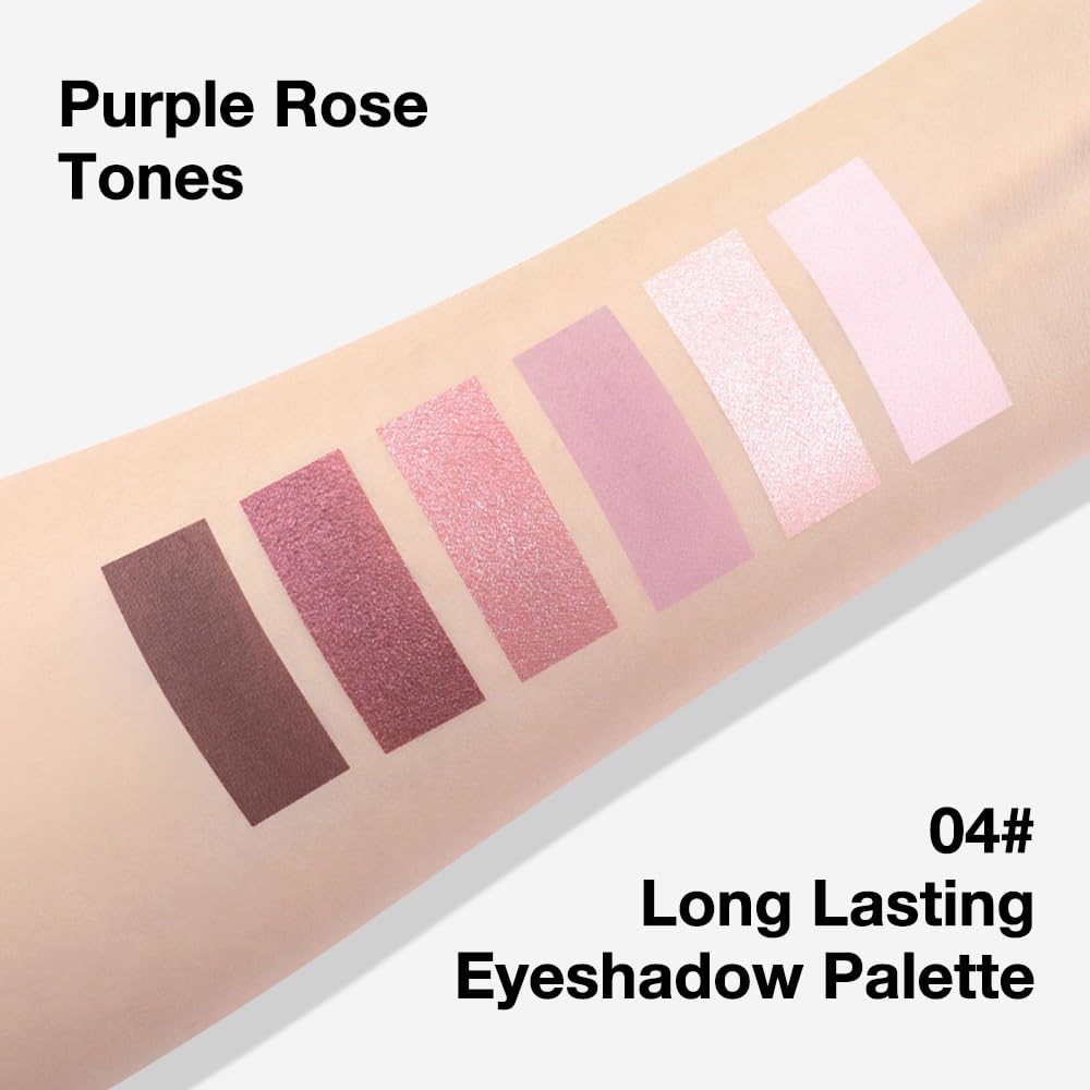 6 Colors Mini Rose Pink Eyeshadow Palette U544217