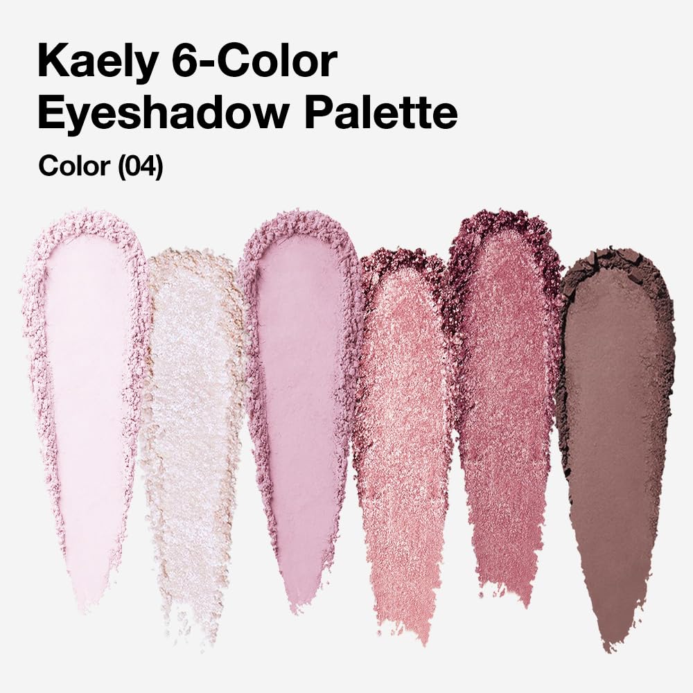 6 Colors Mini Rose Pink Eyeshadow Palette U544217