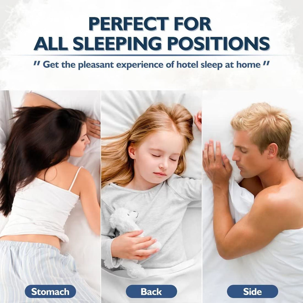 King Size Set of 2 Down Alternative Bed Pillows B264