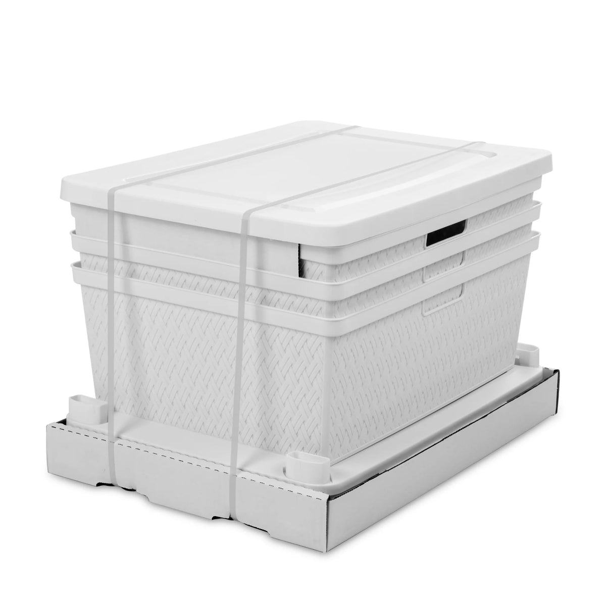 White 3 Drawer Storage Unit G2010