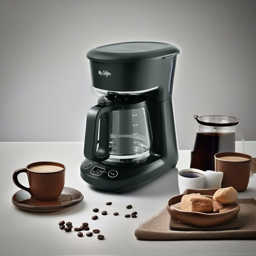 12-Cup Programmable Coffeemaker Black Y1060