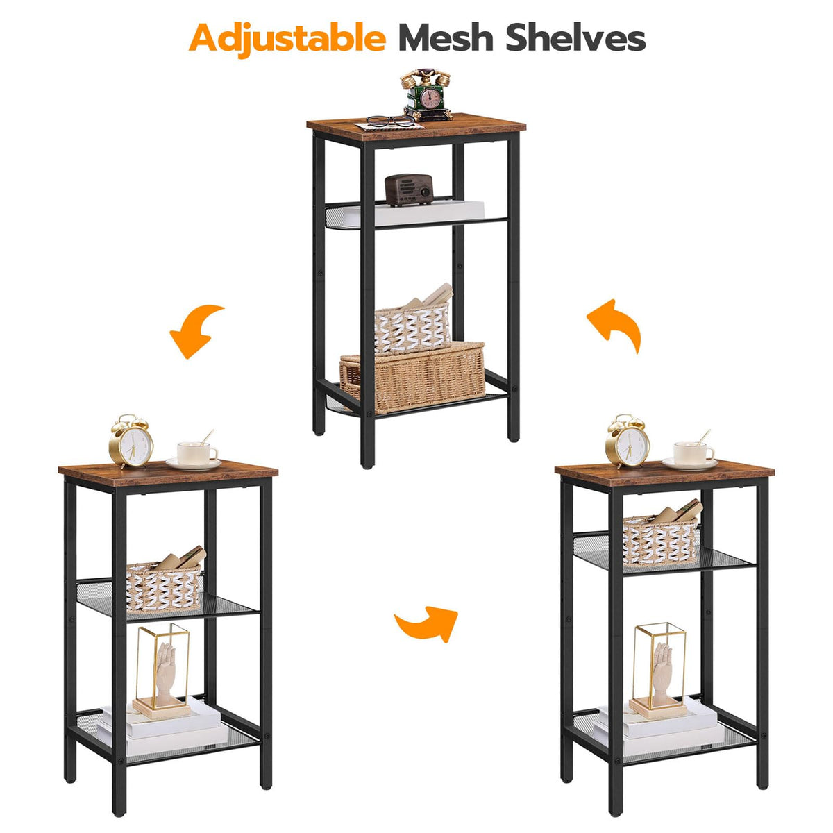 Tall 3-Tier Side Table J86525