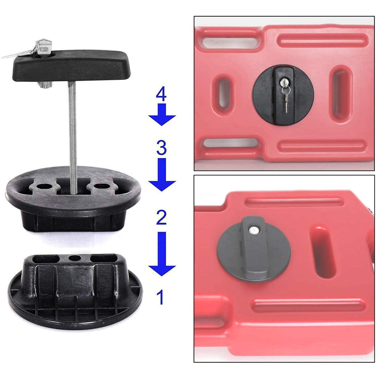 20L Gasoline Pack Mounting Bracket Kit (2pcs) Z31417
