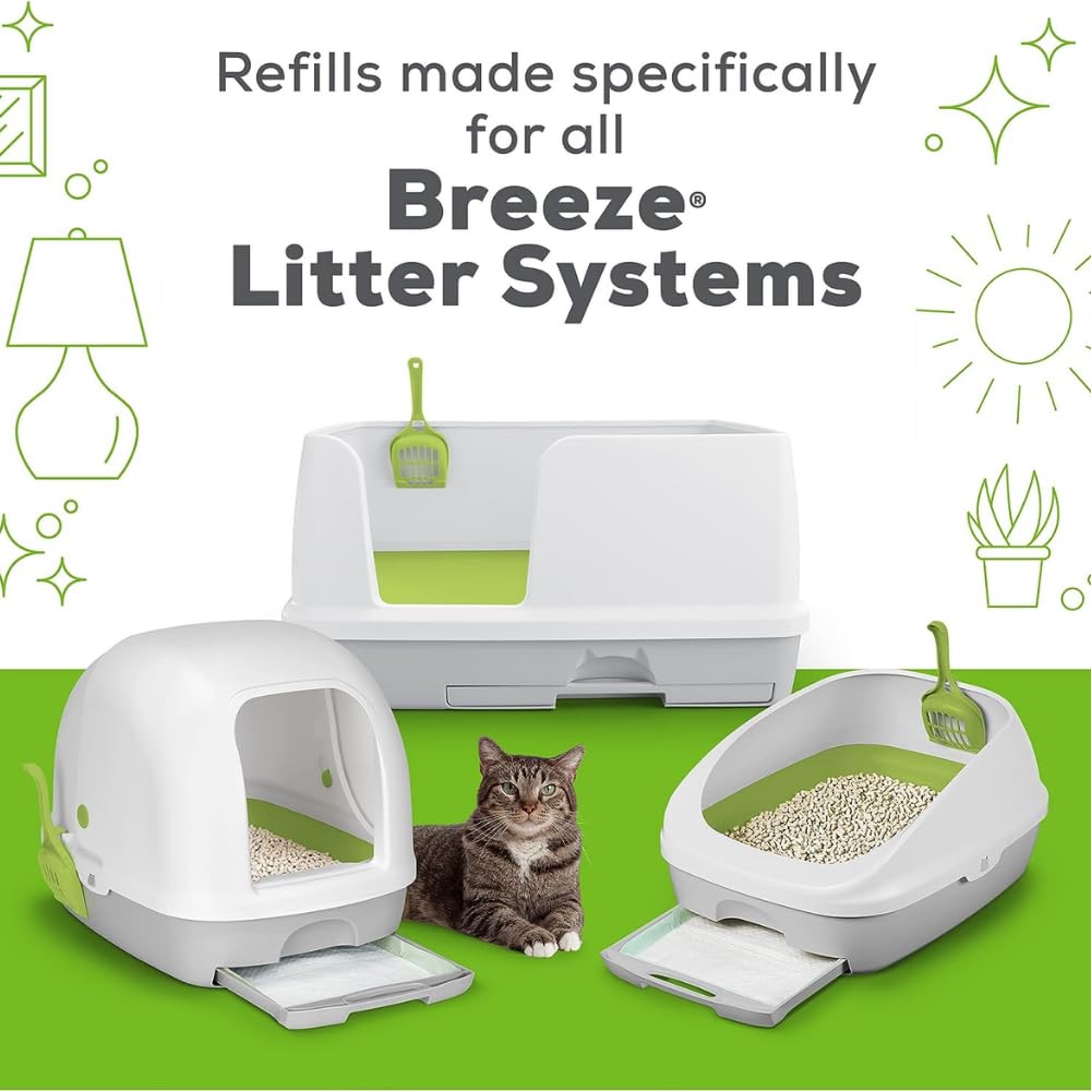 1 Litter Pellets Refill (3.5 lb) and 1 Cat Pad Refills (10 ct) Variety Pack N452