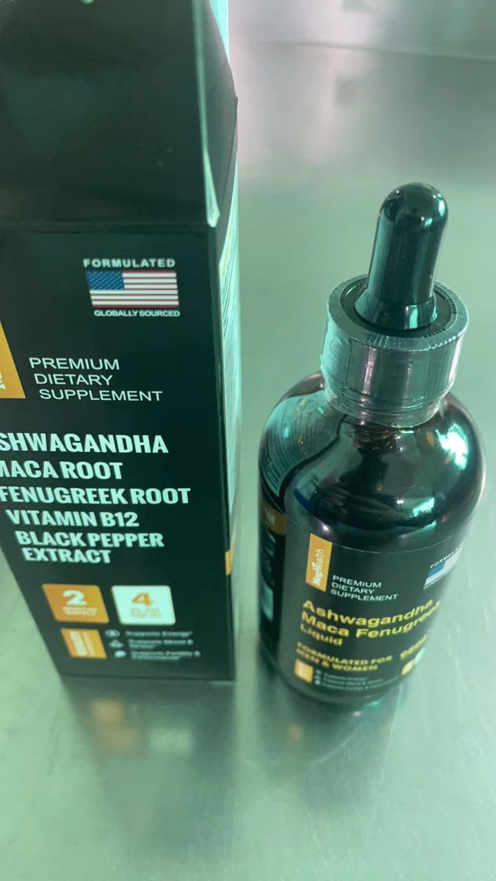 Maca Root Liquid Drops with Ashwagandha and Fenugreek R731842