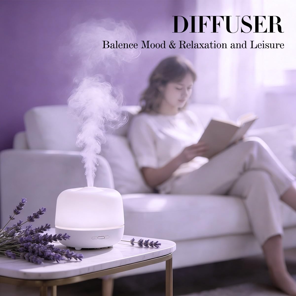 Lavender&Magnolia Essential Oil 4 Fl Oz+0.33 Fl Oz T1189