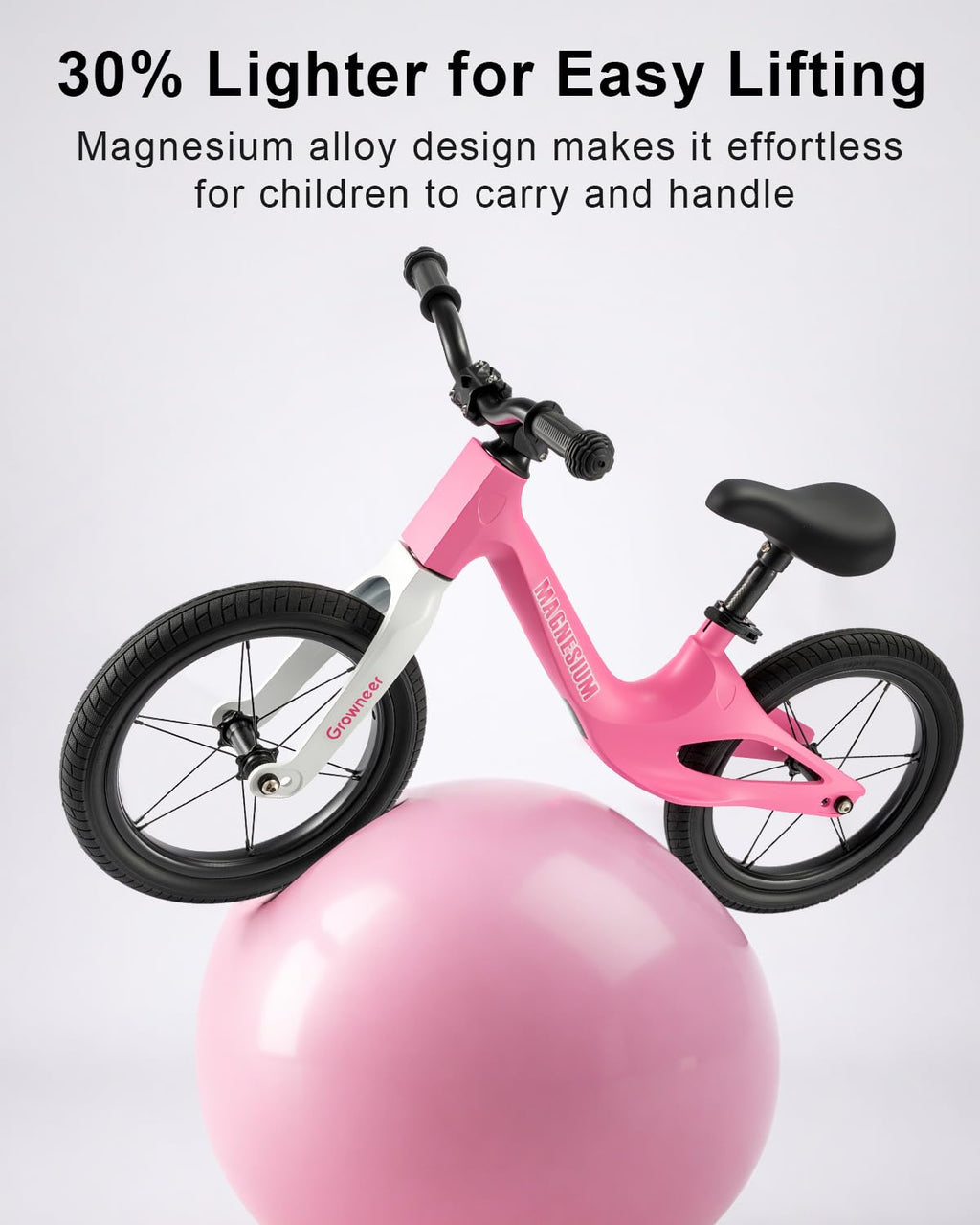 14 Inch Kids Balance Bike with Magnesium Alloy Frame J418803