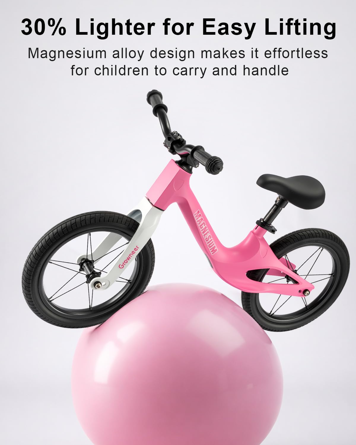 14 Inch Kids Balance Bike with Magnesium Alloy Frame J418803