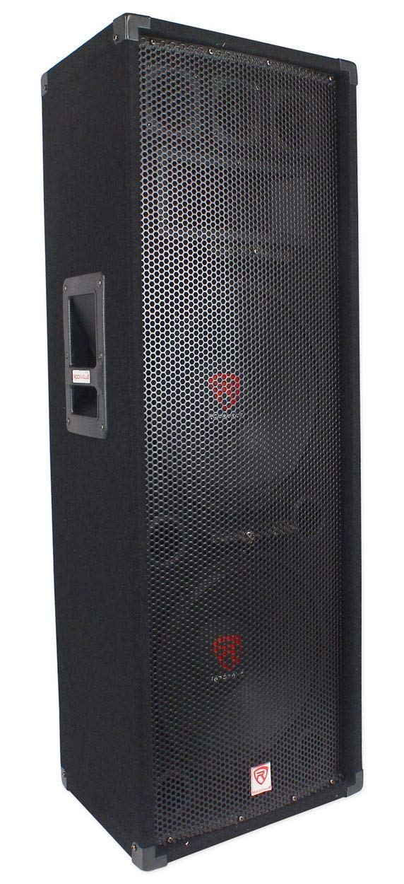 12" 2000W DJ PA Speaker Pair with Amplifier W44278