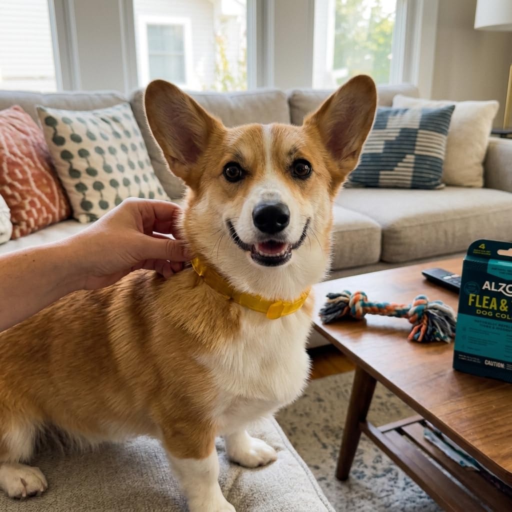 Plant-Based Flea & Tick Dog Collar for Small-Sized Dogs P3663