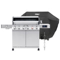6+1 Burner Propane Gas Grill with Cover and Rotisserie Kit S261619
