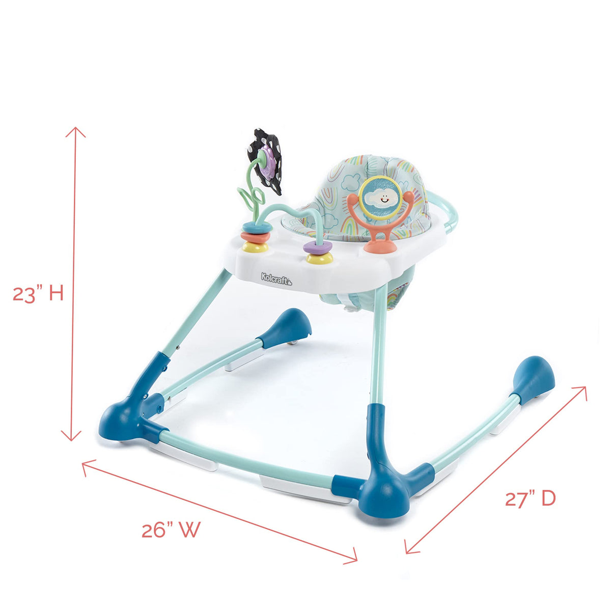 2-Stage Baby Push Walker with Wheels X8780