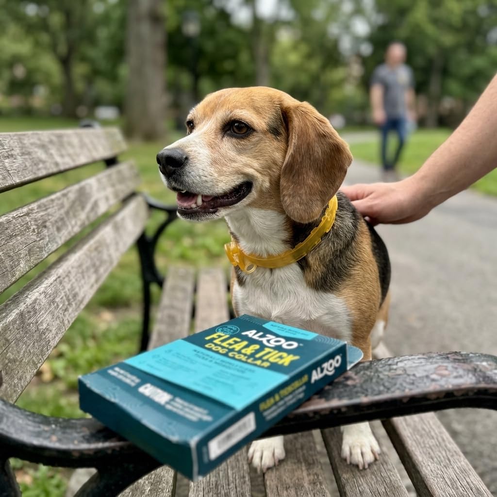 Plant-Based Flea & Tick Dog Collar for Small-Sized Dogs P3663
