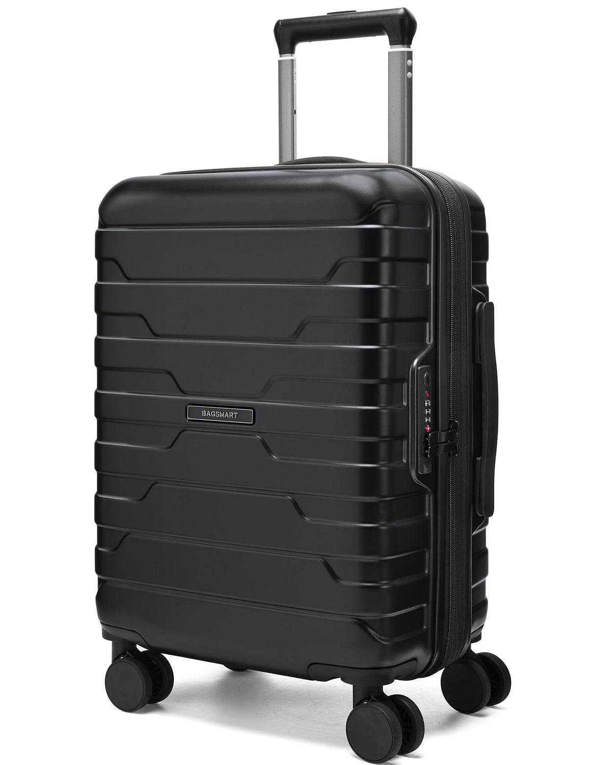 Expandable Spinner Carry-On Luggage 20" Black I91675
