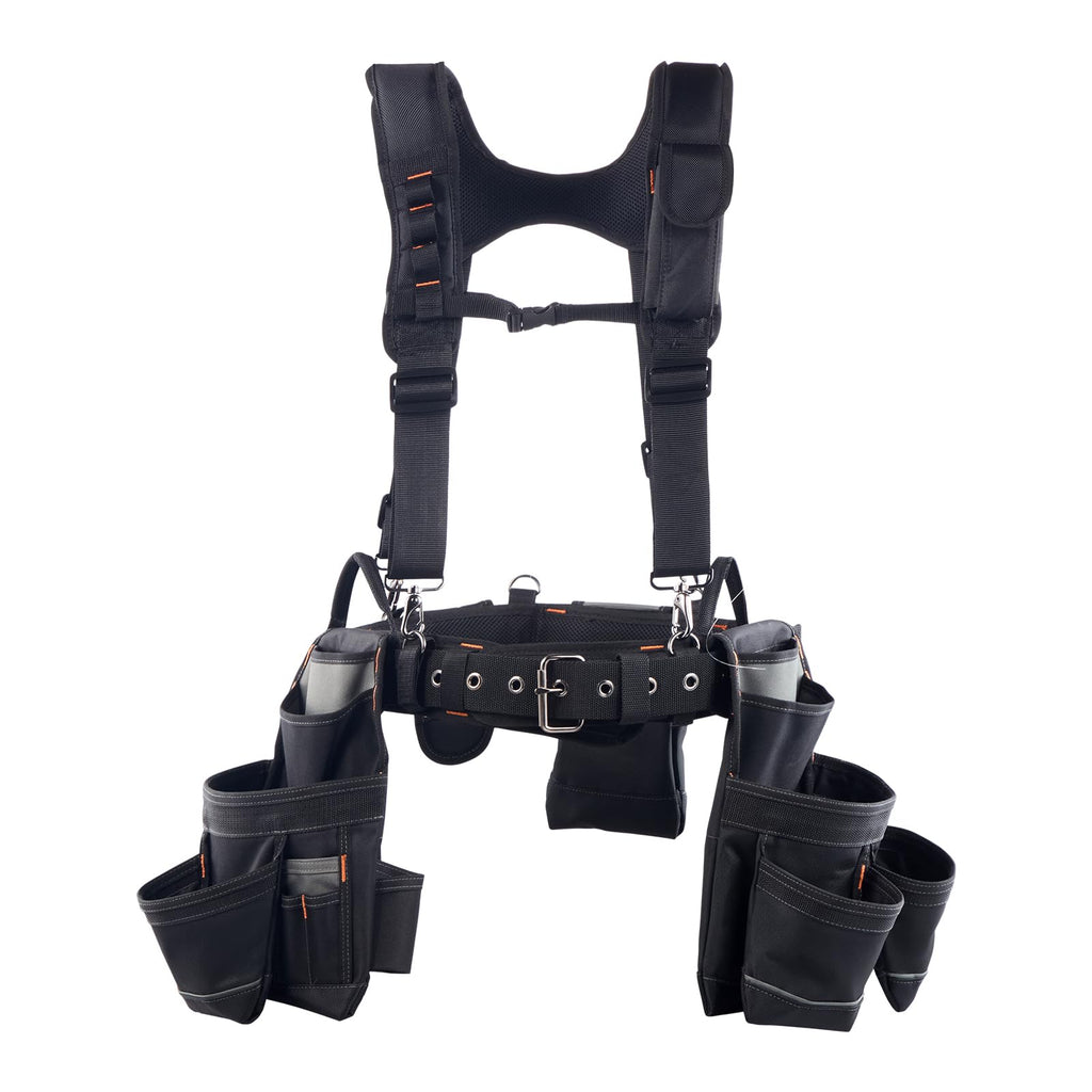 19 Pockets Adjustable Tool Belt with Suspenders P692306