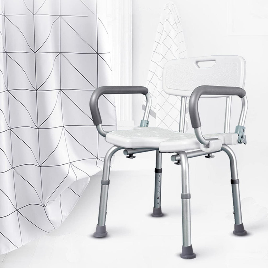 Padded Shower Chair with Arms and Back G274065