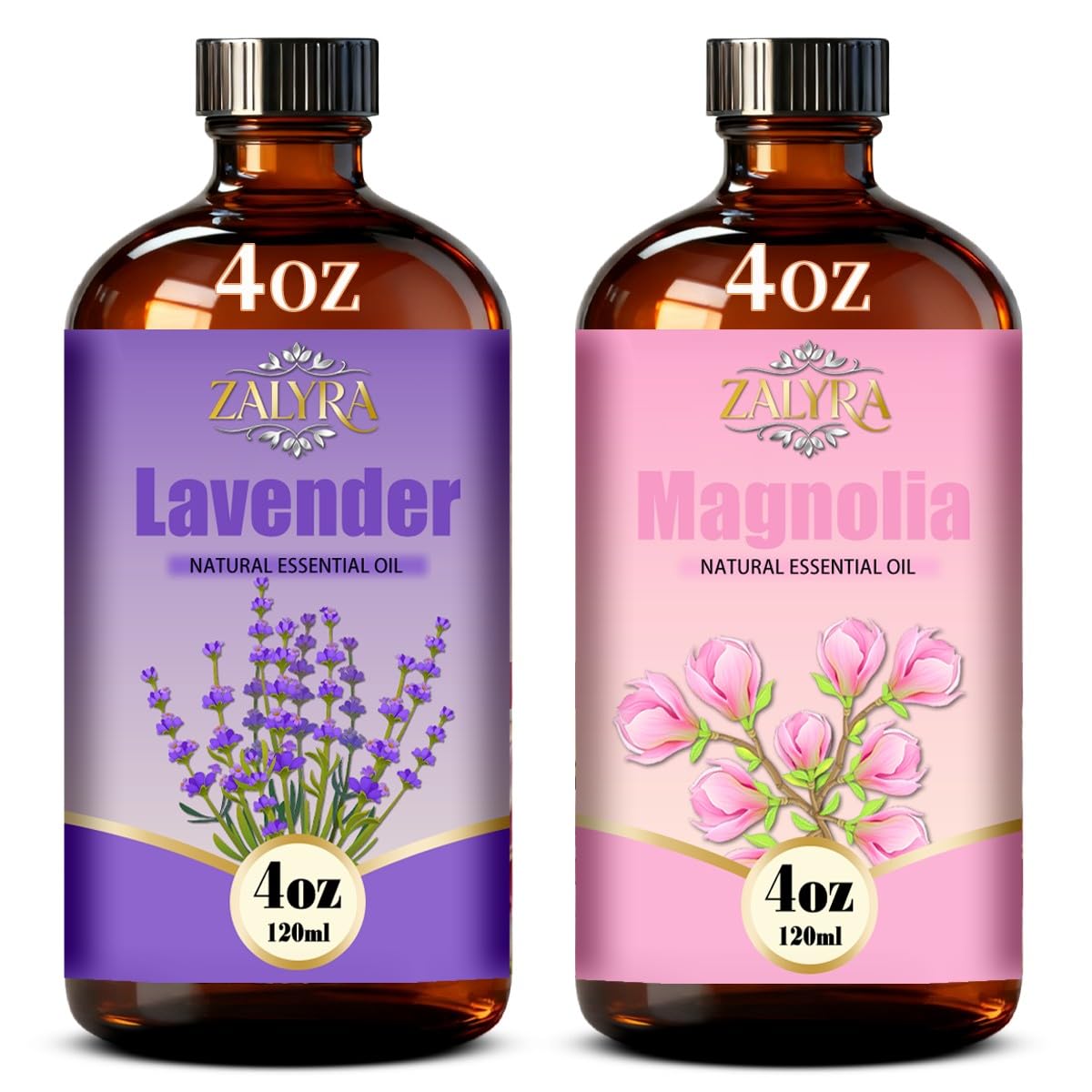 Lavender&Magnolia Essential Oil 4 Fl Oz+0.33 Fl Oz T1189