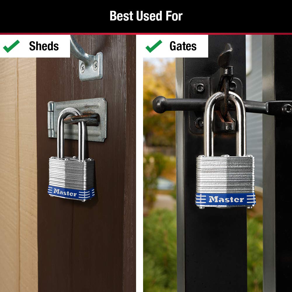 Outdoor Keyed-Alike Padlock 4 Pack R32879