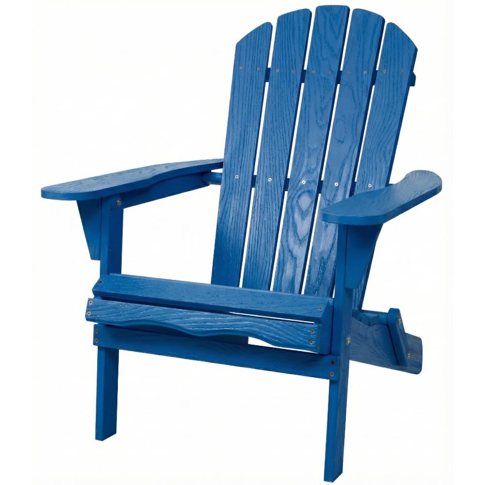 Wood Folding Adirondack Chair V697919