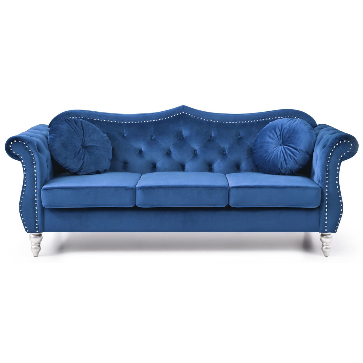 Velvet Sectional Sofa U267926