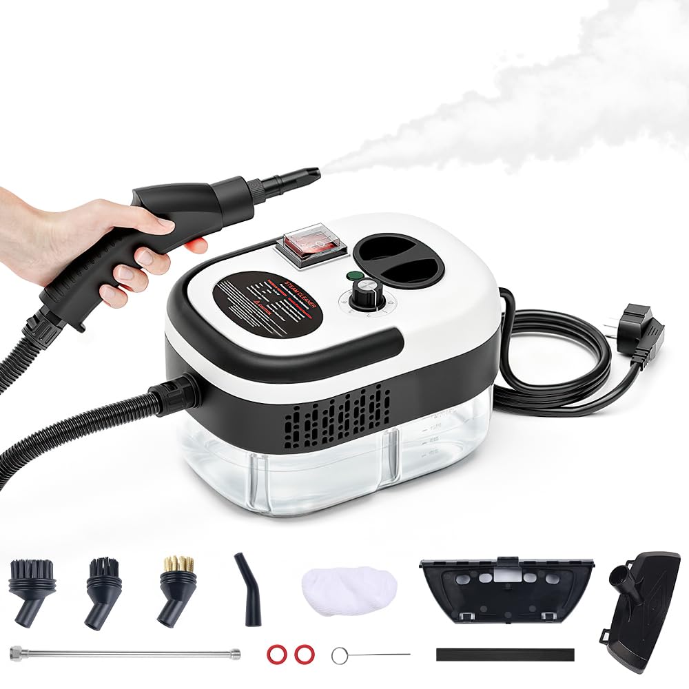 1.5L Handheld Steam Cleaner with 9pcs Accessories W723832