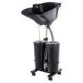 Portable Shampoo Sink with Rolling Base B861