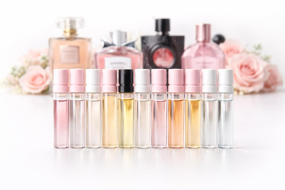 Perfume Discovery Set 10-Piece Fragrance Mini Vial Sampler Kit C7916