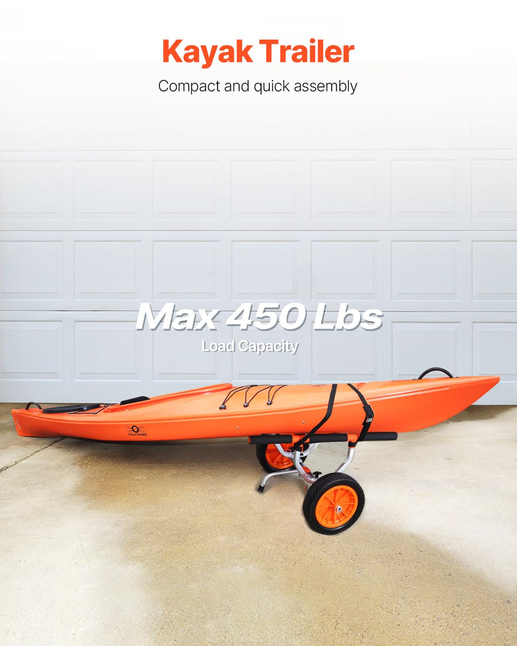 Heavy Duty 450 lbs Kayak Cart E943680