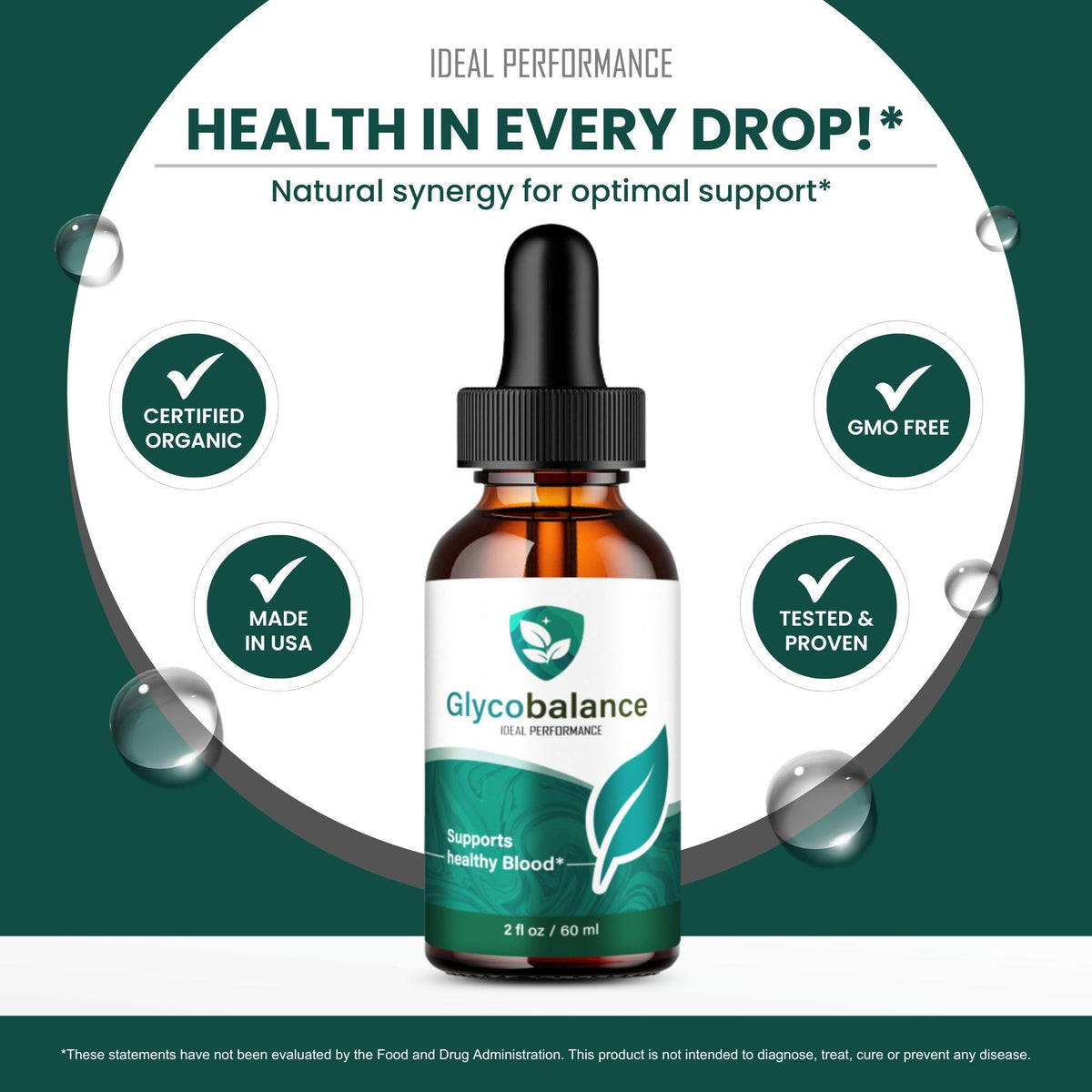 All Natural Ingredients Supplement Drops 2 Pack Z228017