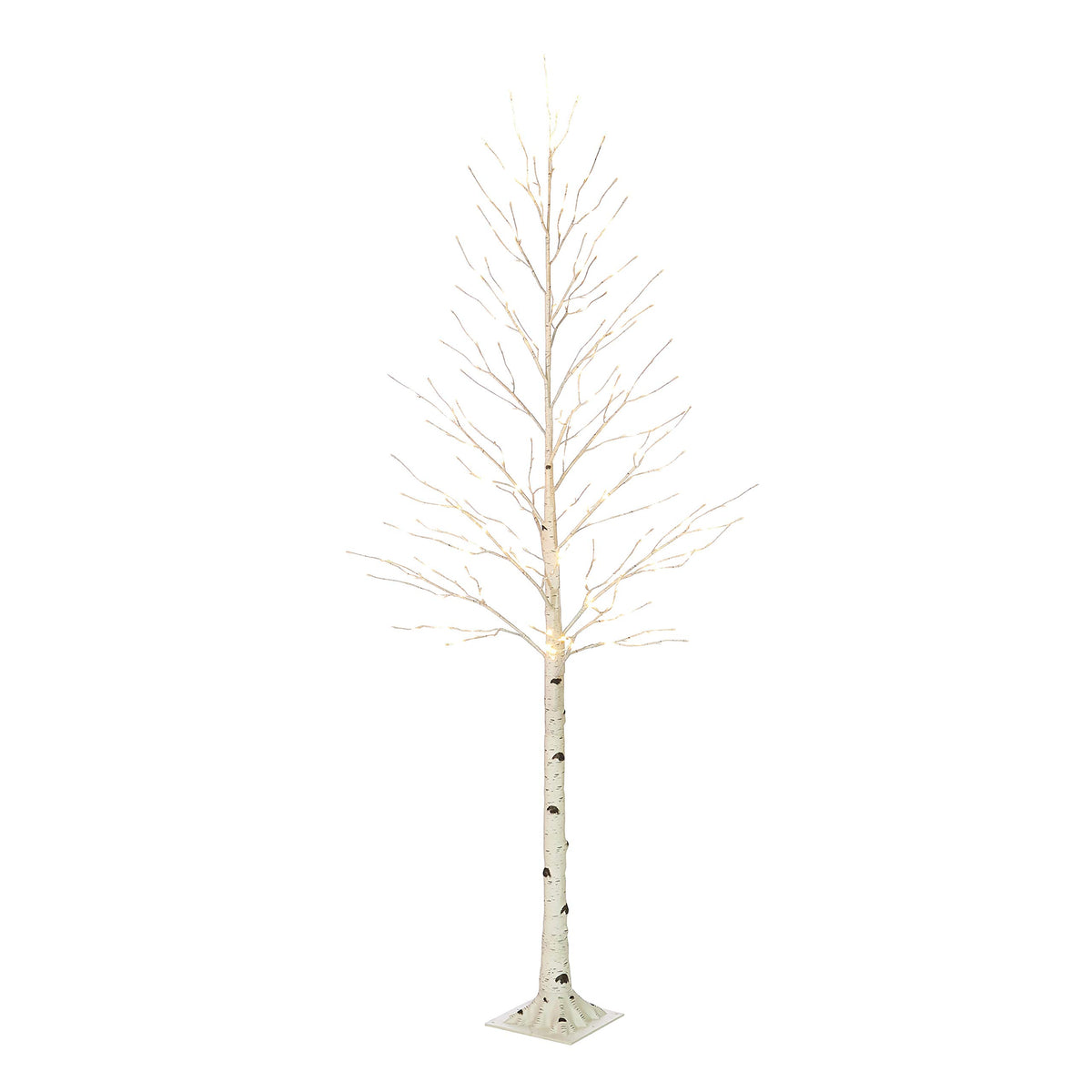 Lighted Birch Tree 8FT 240 Warm White Lights N92714