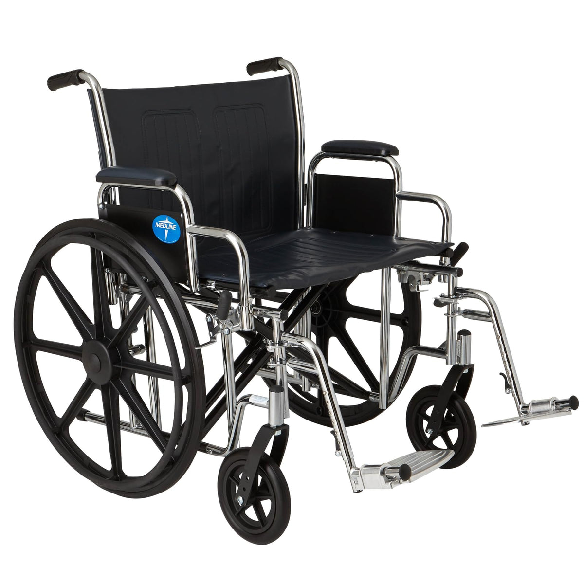 Extra-Wide Bariatric Wheelchair with 24" Wide Seat W922