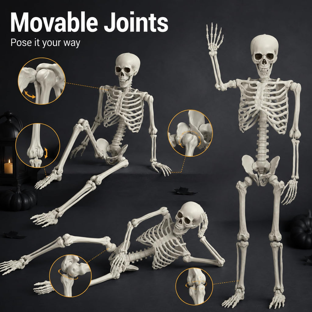 Life Size Full Body Skeleton Prop G5416