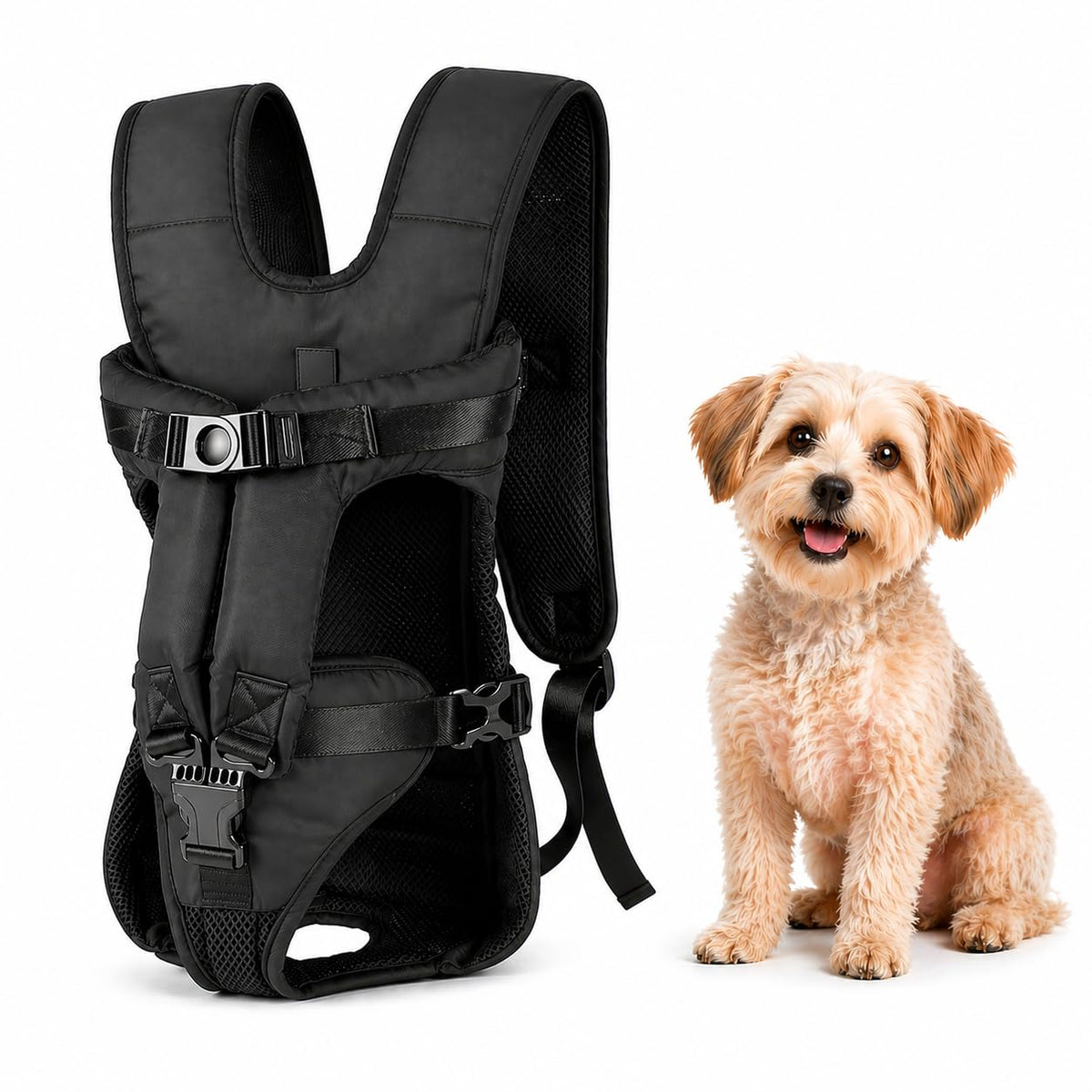 Legs Out Front Pet Carrier Backpack for Small Medium Dogs Cats up to 25lbs D89289
