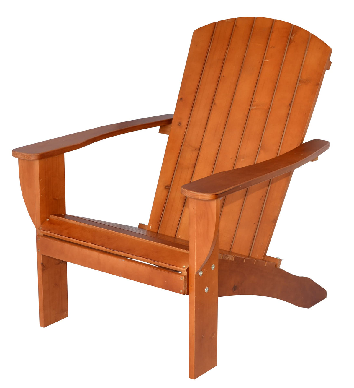 Solid Cedar Adirondack Extra Wide Chair with Folding Table G579