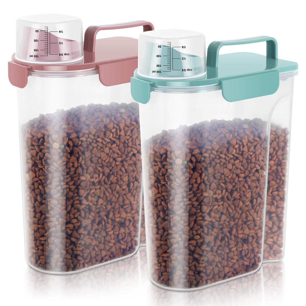 5Lbs/6Qt Airtight Pet Storage Container 2pack T4647