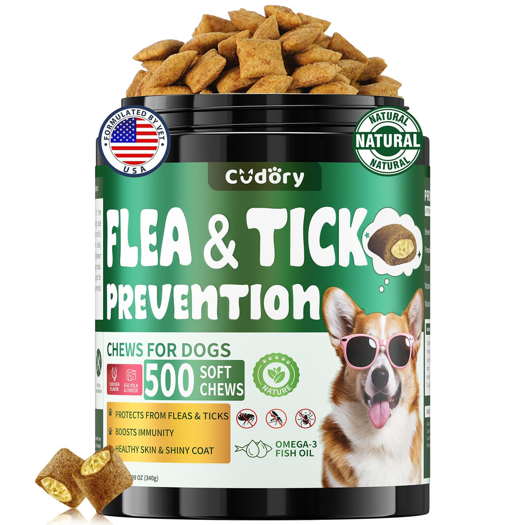 Flea and Tick Prevention for Dogs Chews M890735