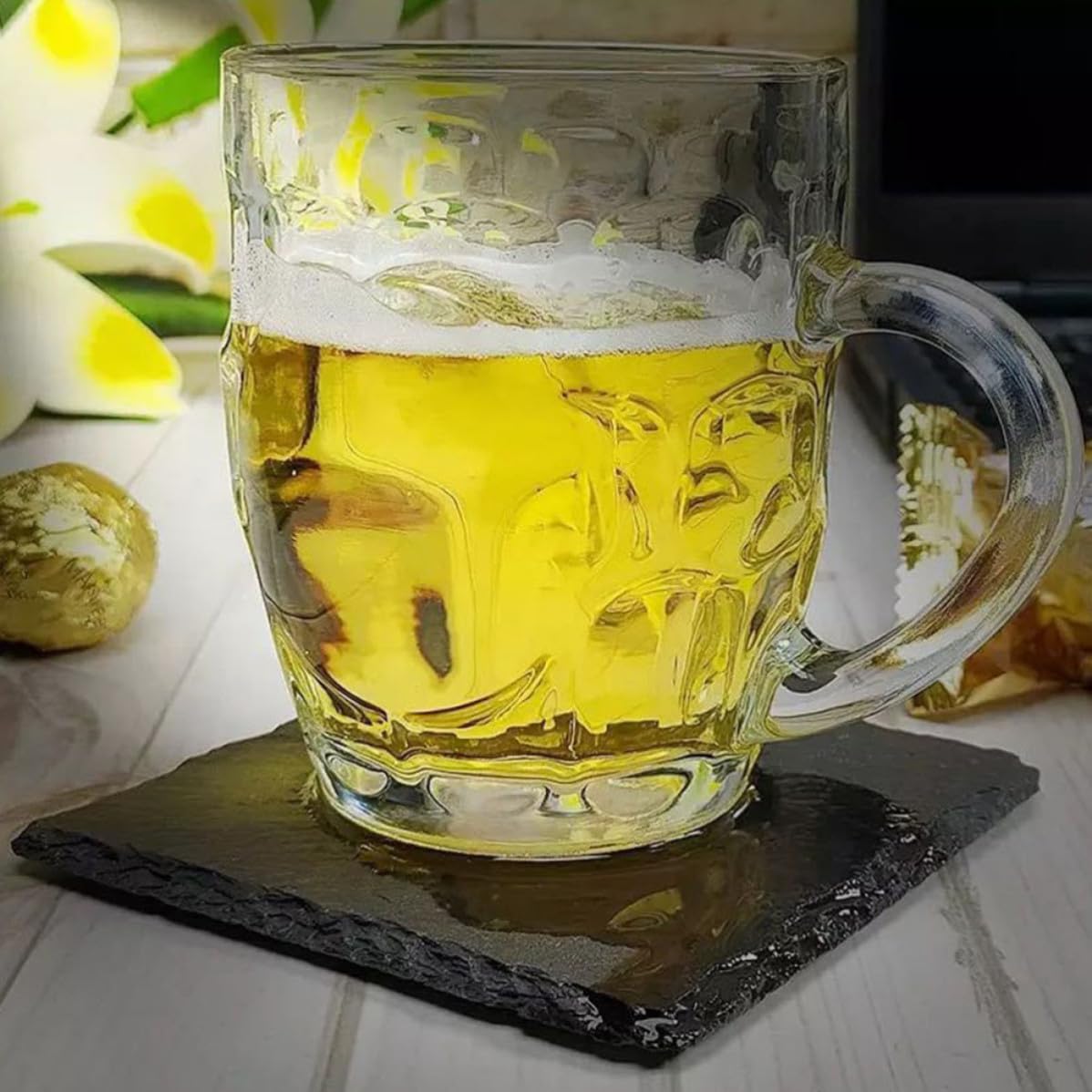 12pcs Natural Stone Table Coasters B65098