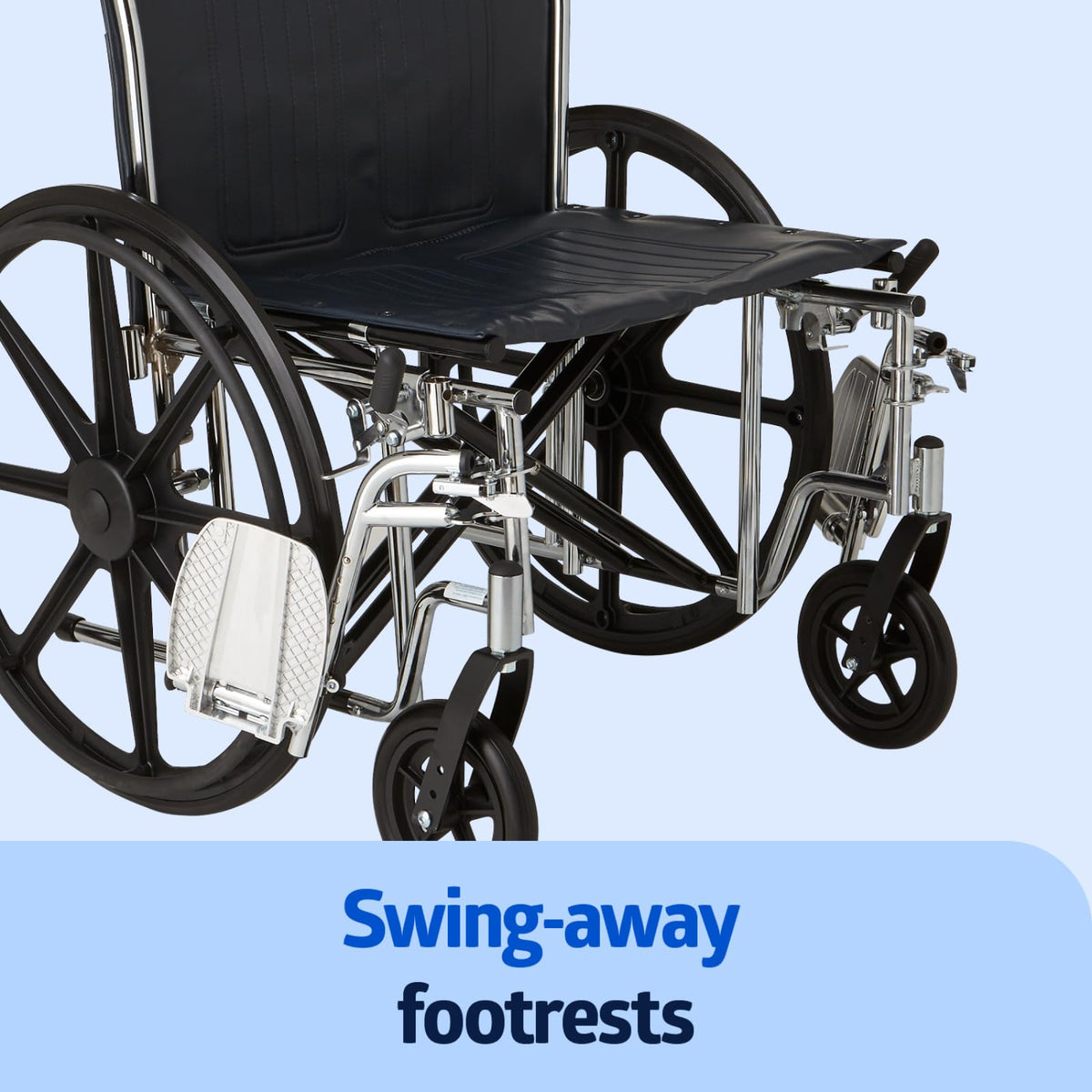 Extra-Wide Bariatric Wheelchair with 24" Wide Seat W922