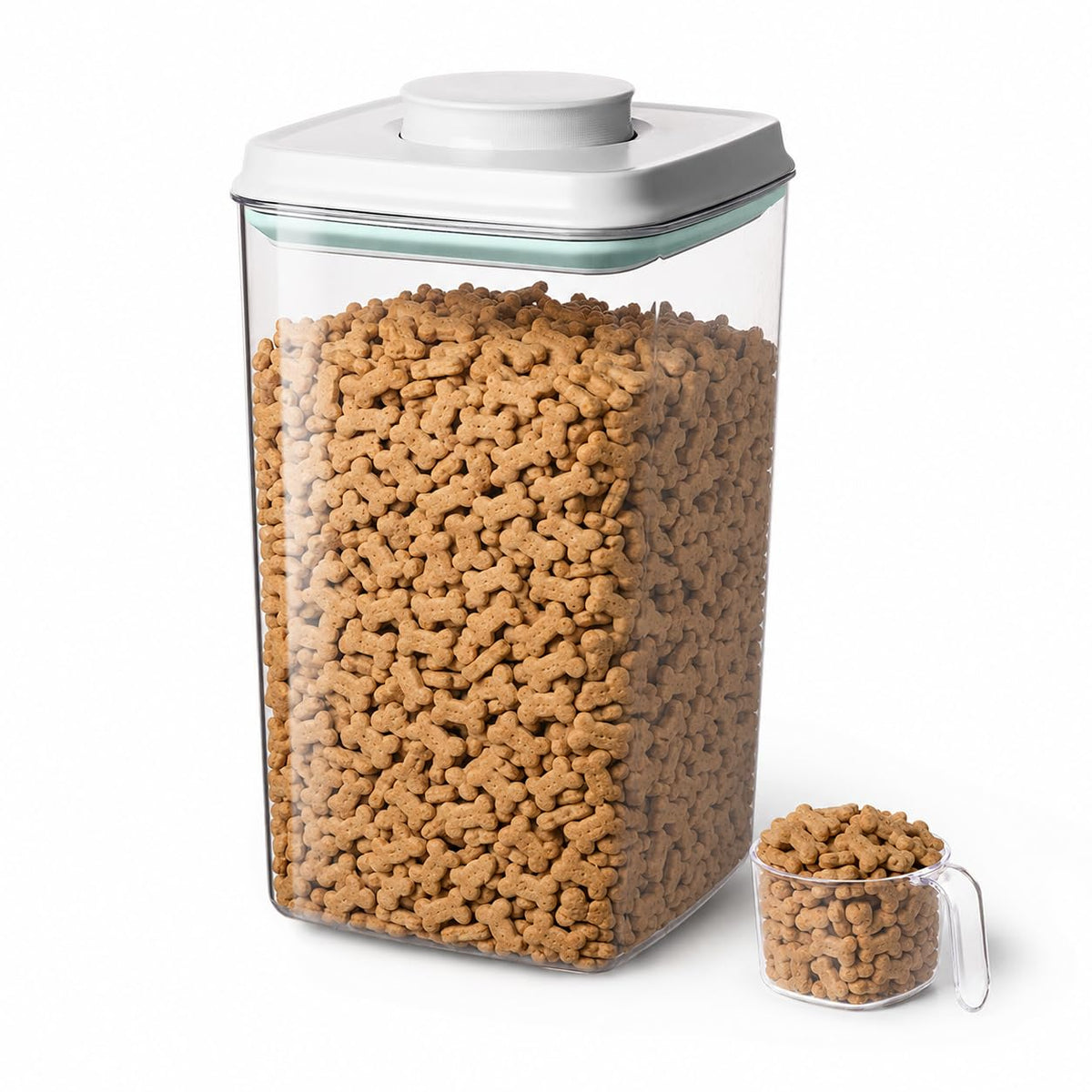 Airtight Dog Food Storage Container with Scoop Z93143