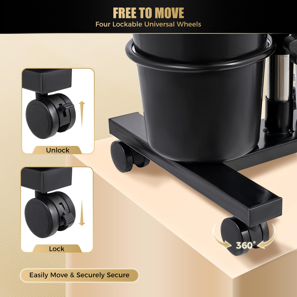 Portable Shampoo Sink with Rolling Base B861